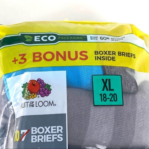 Fruit of the Loom Boys' Assorted Boxer Briefs - XL - Picture 2 of 6